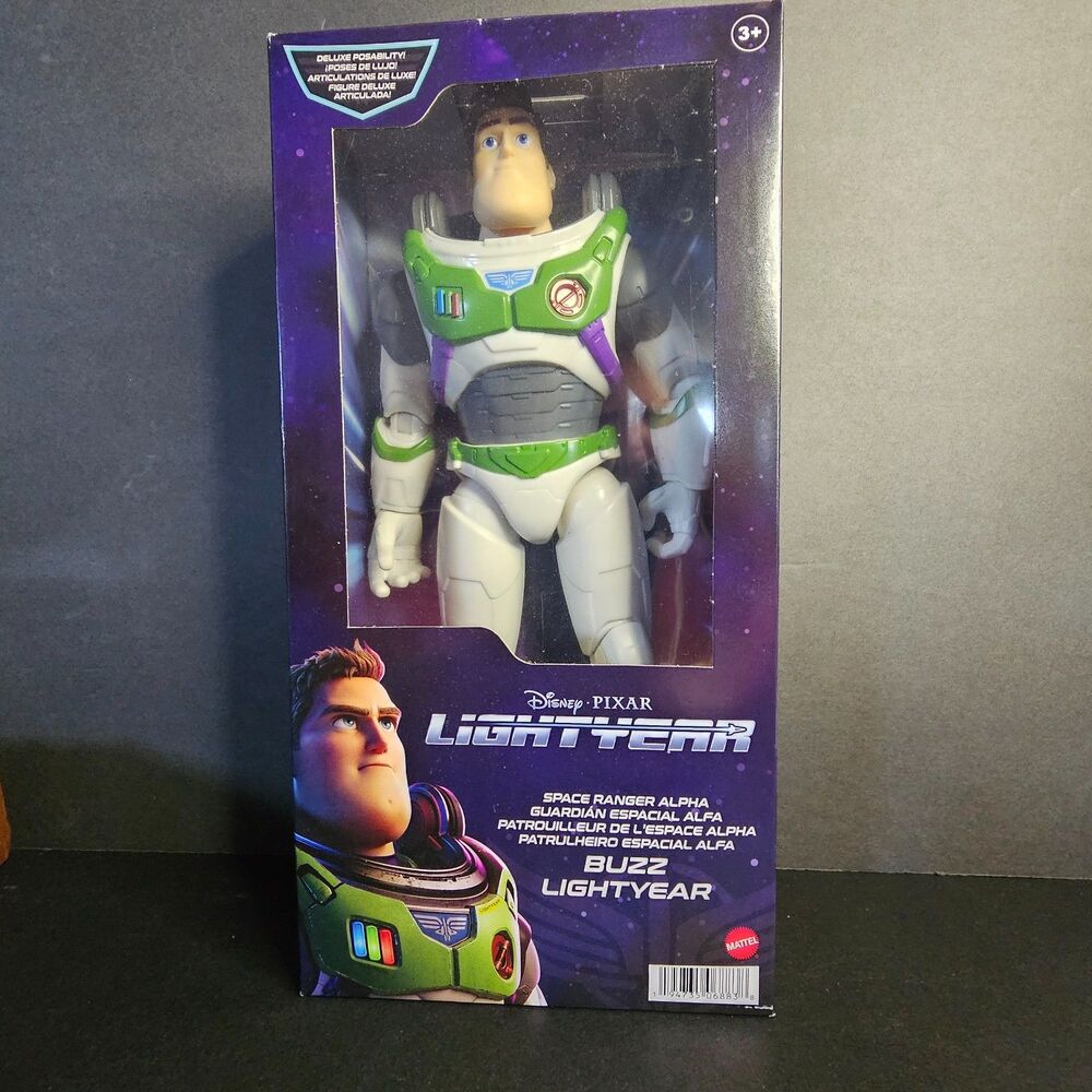 Disney Pixar Buzz Lightyear Space Ranger Alpha New in Box Toy 11"